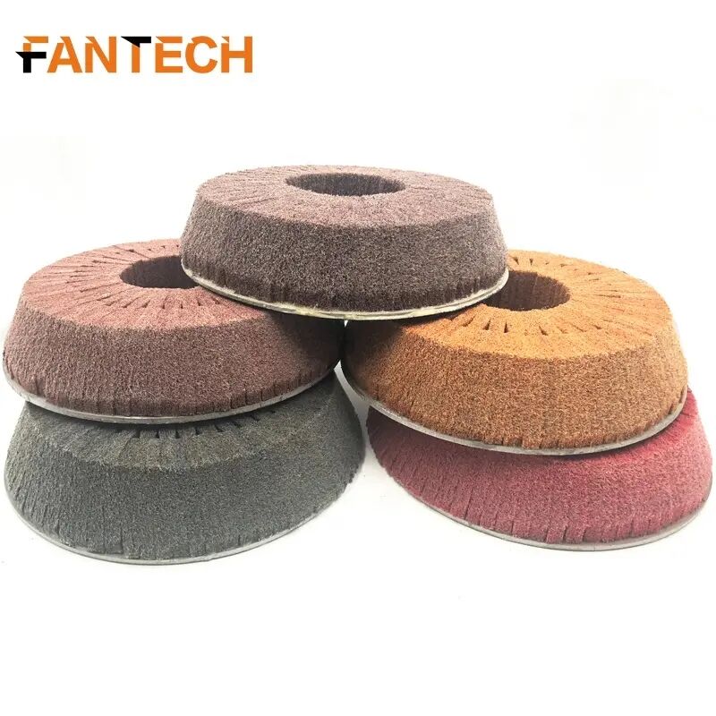 Non-woven Abrasive Grinding Flap Wheel Disc