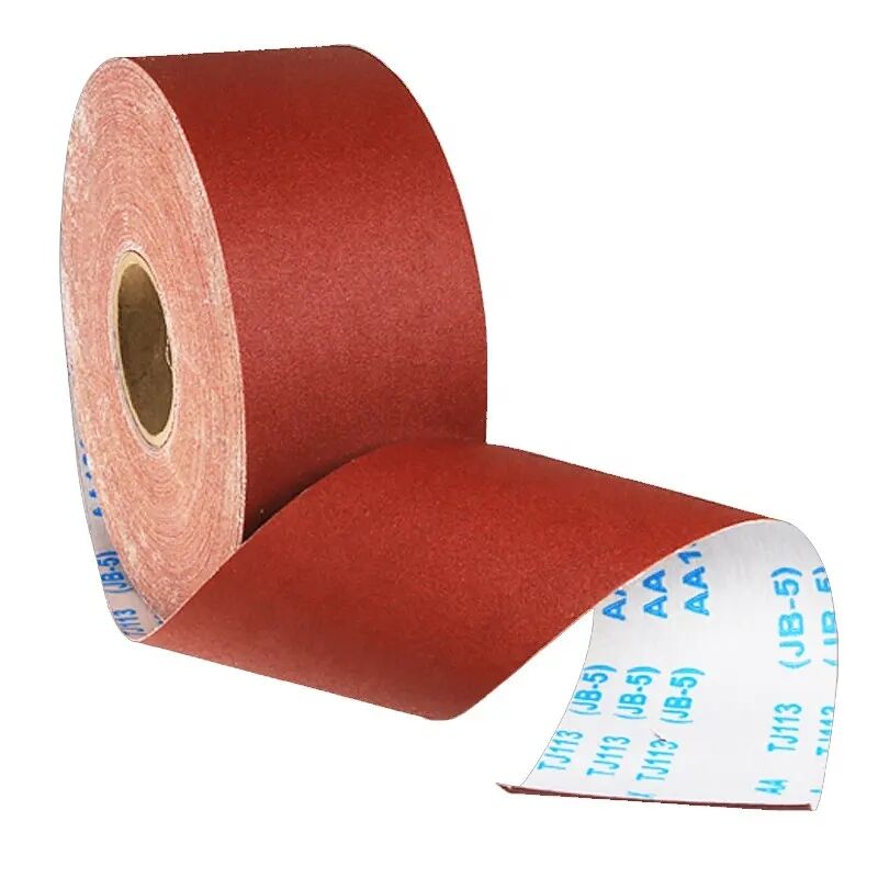 GXK51-B P120 Grit Aluminum Oxide Abrasive Sanding Paper Cloth Roll Use By Hand