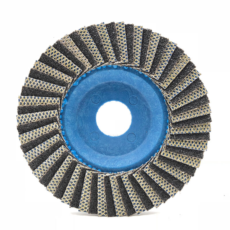 Diamond flap disc