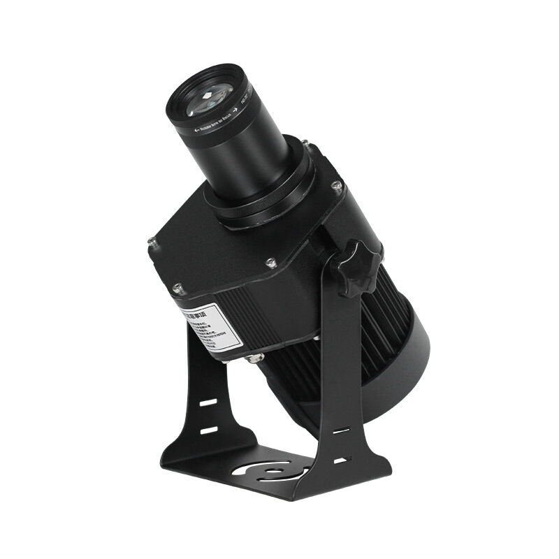 80W Premium Logo Projector IP67 Waterproof Rotating Gobo Light for Outdoor Signage and Storefront Displays