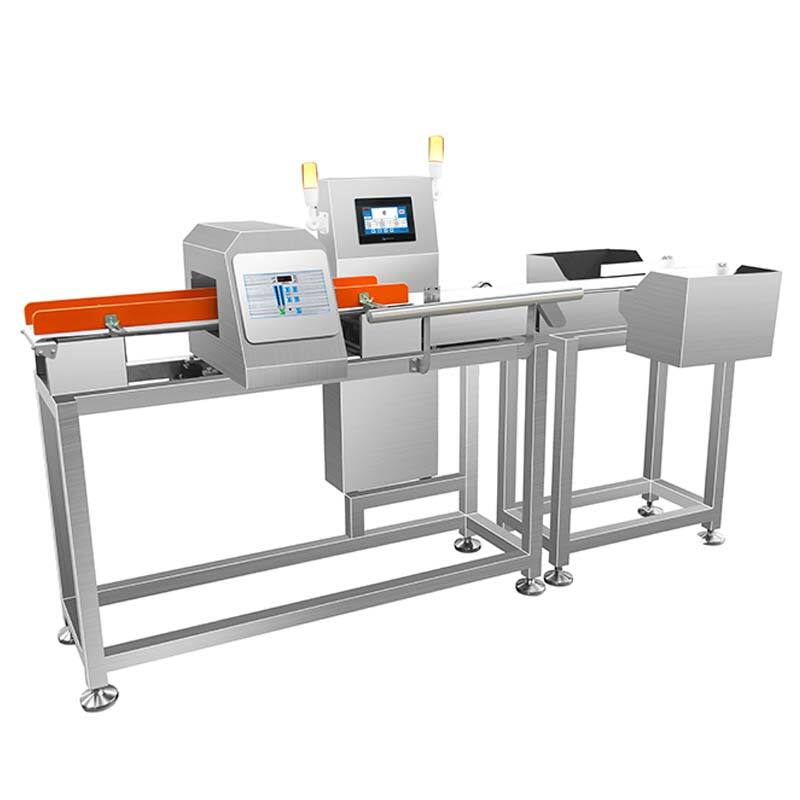 Robust Stainless Steel Metal Detector & Automated Check Weigher Solution