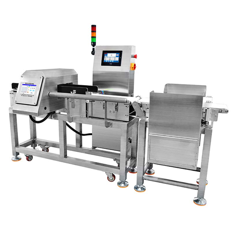 Integrated Metal Detector & Smart Check Weigher System for Quality Control