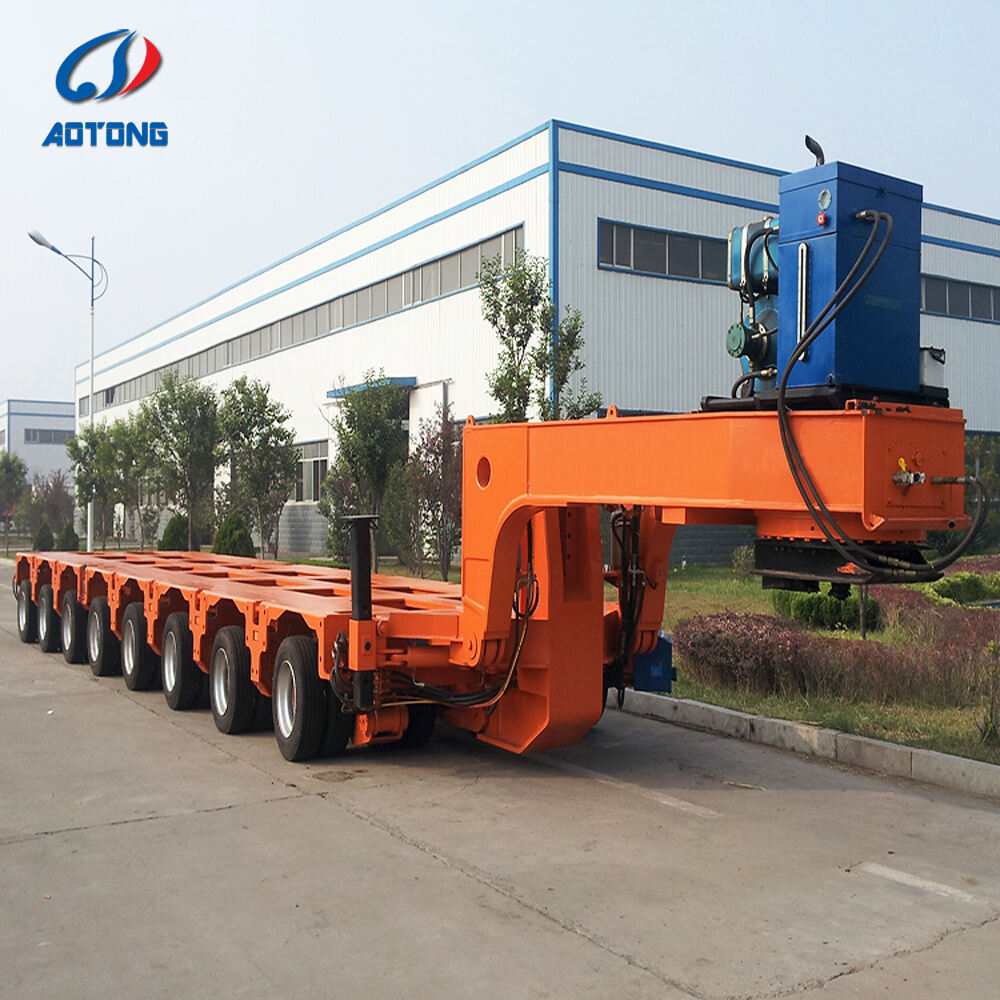 Modular Lowboy Semi Trailer