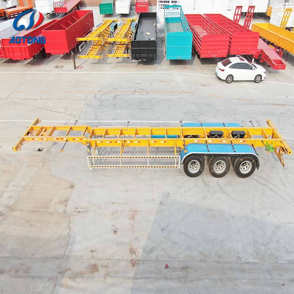 Skeleton Container Semi Trailer