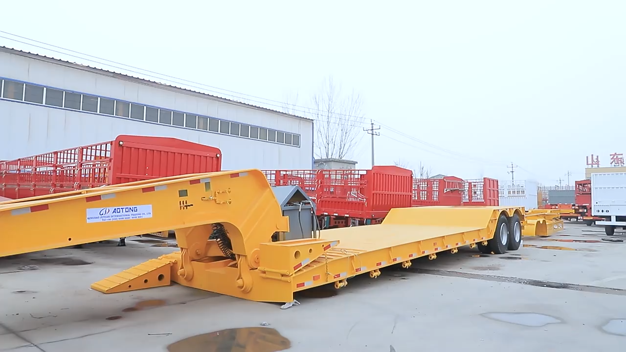 Lowbed Semi Trailer