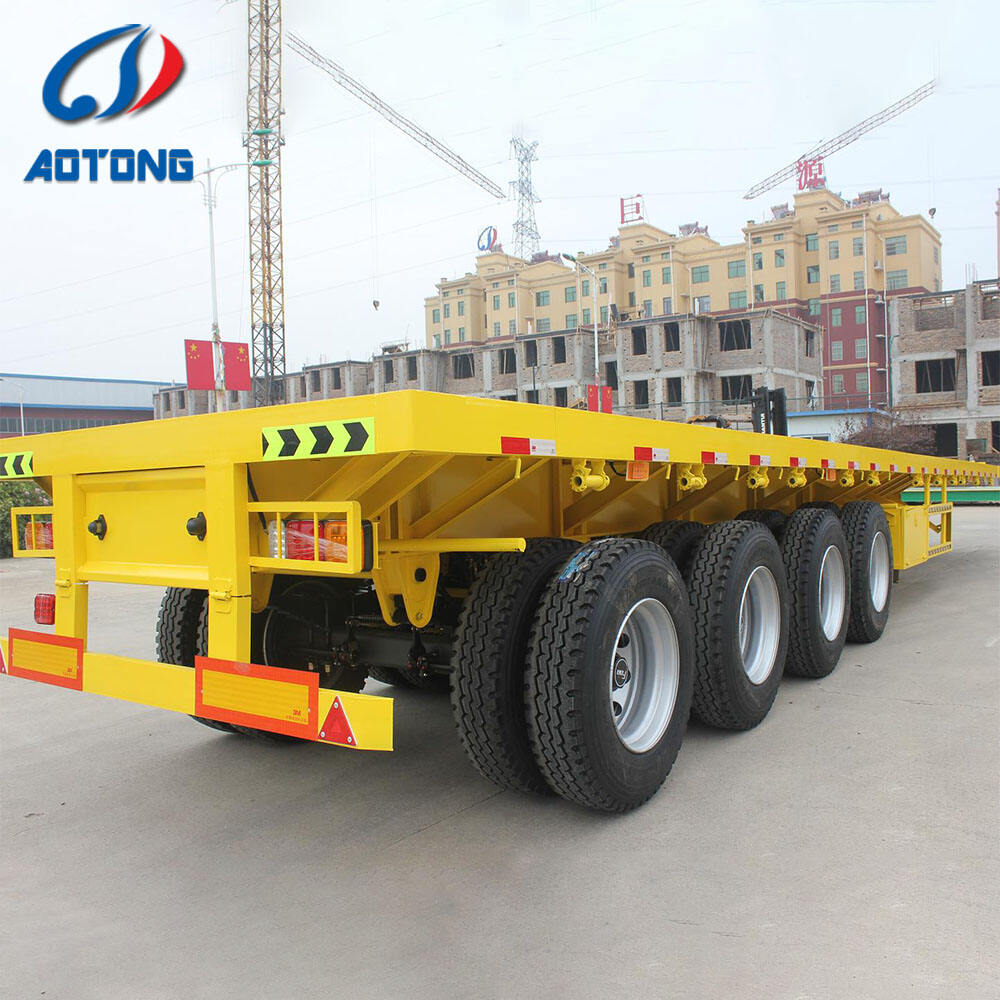 Premium Tri Axle Flatbed Trailers for Heavy Loads