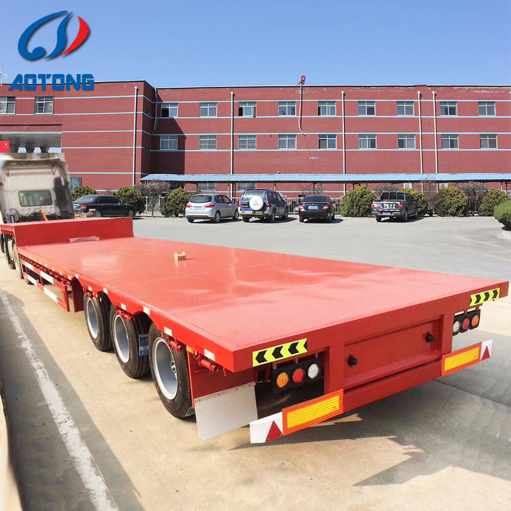 Flat Bed Truck Trailer