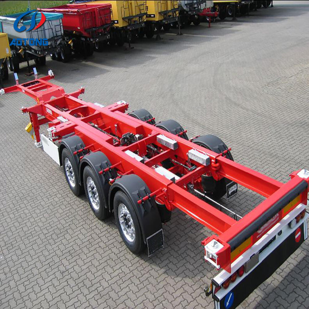 Skeleton Truck Trailer