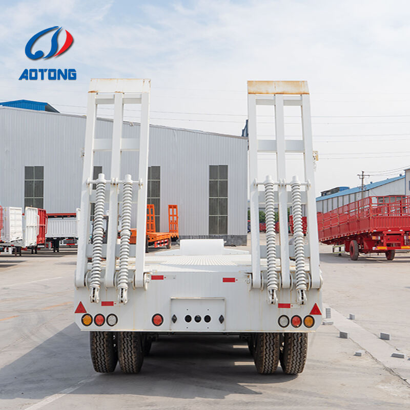 Low Bed Semi Trailer