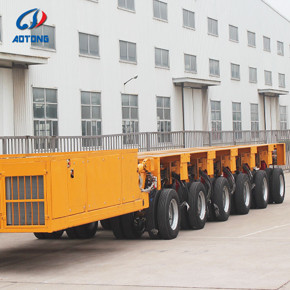Modular Lowboy Truck Trailer
