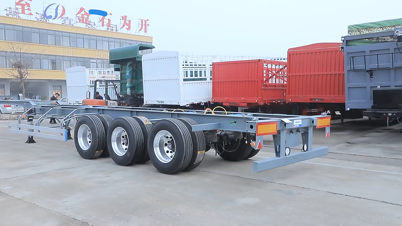 Skeleton Semi Trailer