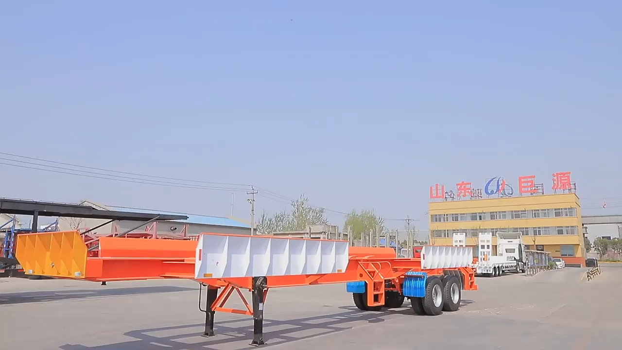 Skeleton Semi Trailer