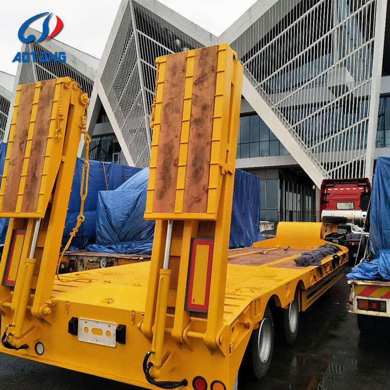 Low Bed Semi Trailer