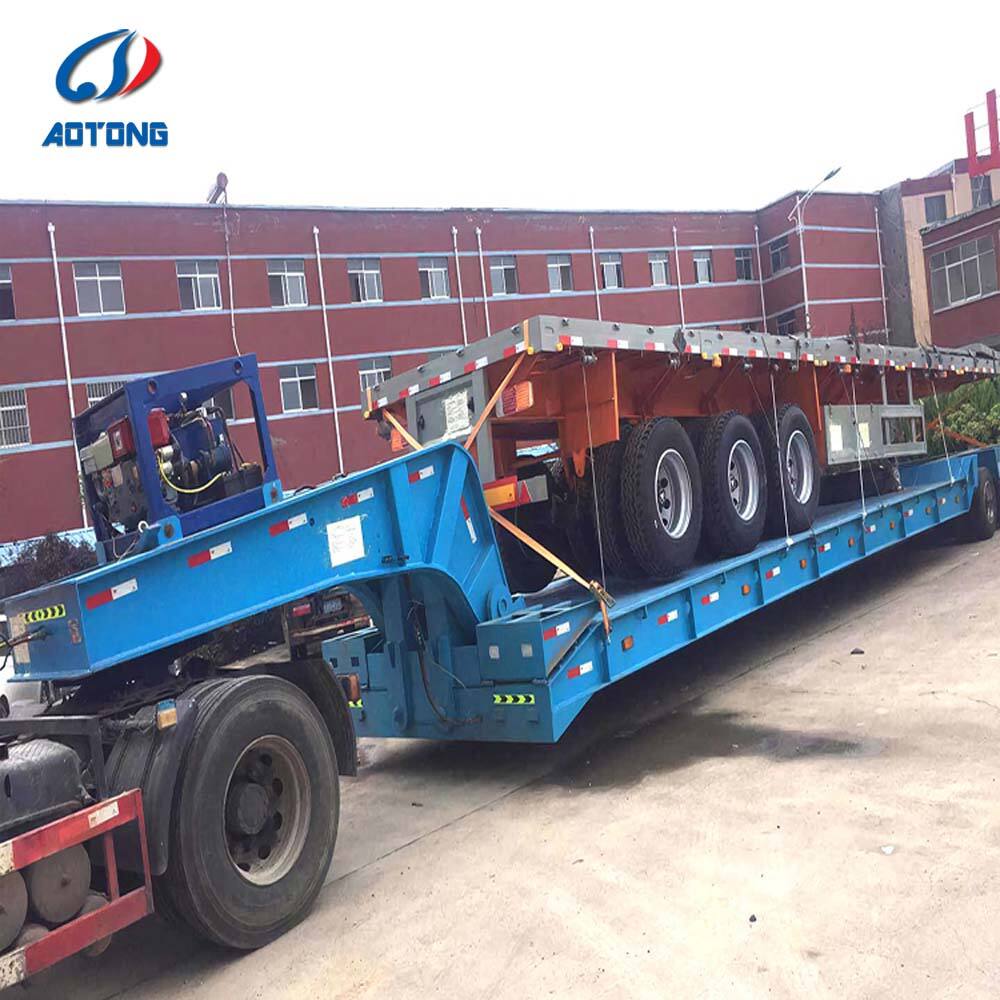 Rimorchio per camion con collo d'oca