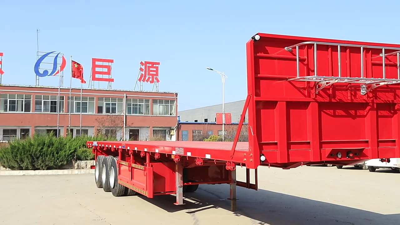 Flatbed Semi Trailer