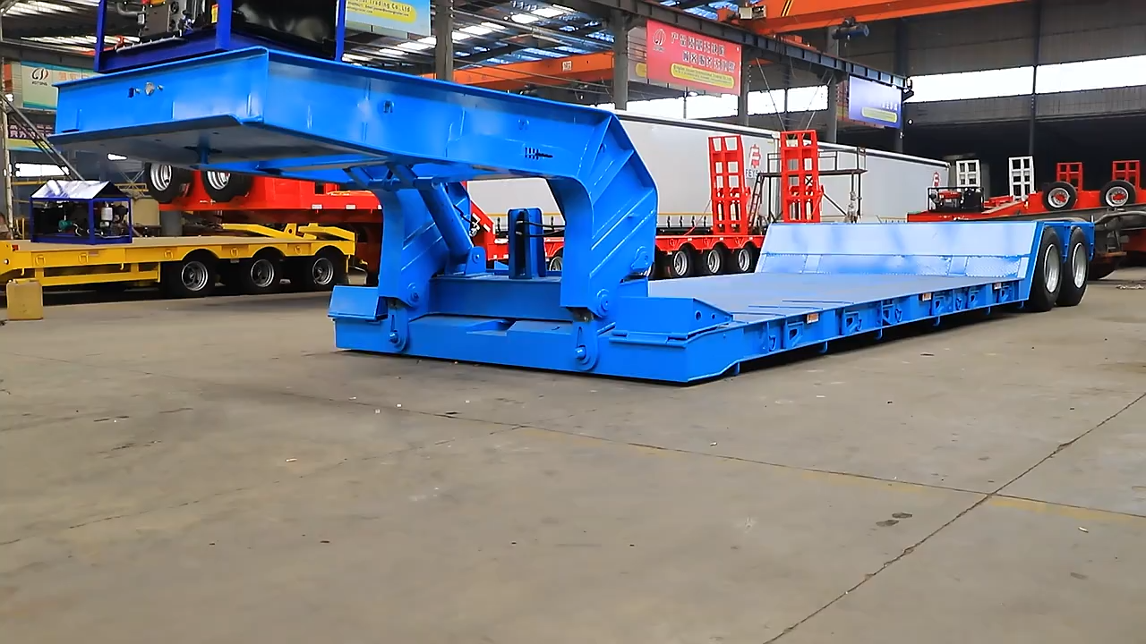 Detachable Gooseneck Semi Trailer