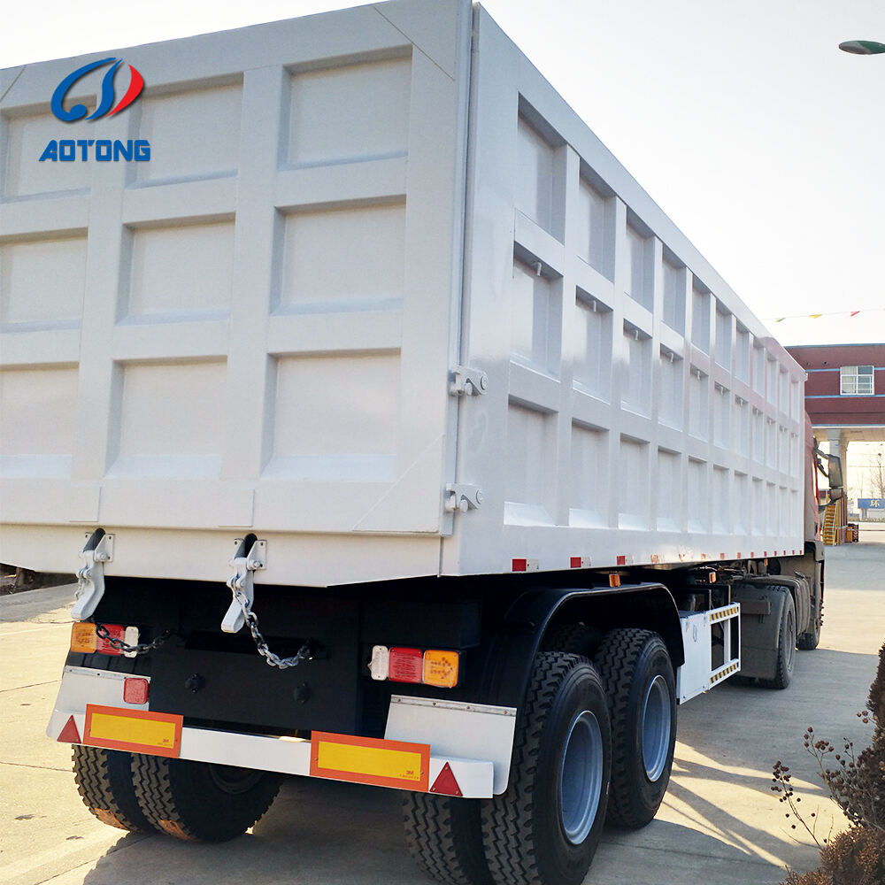 Premium Semi Dump Trailers for Diverse Applications