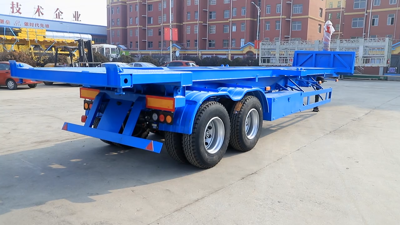 Flatbed semi trailer 