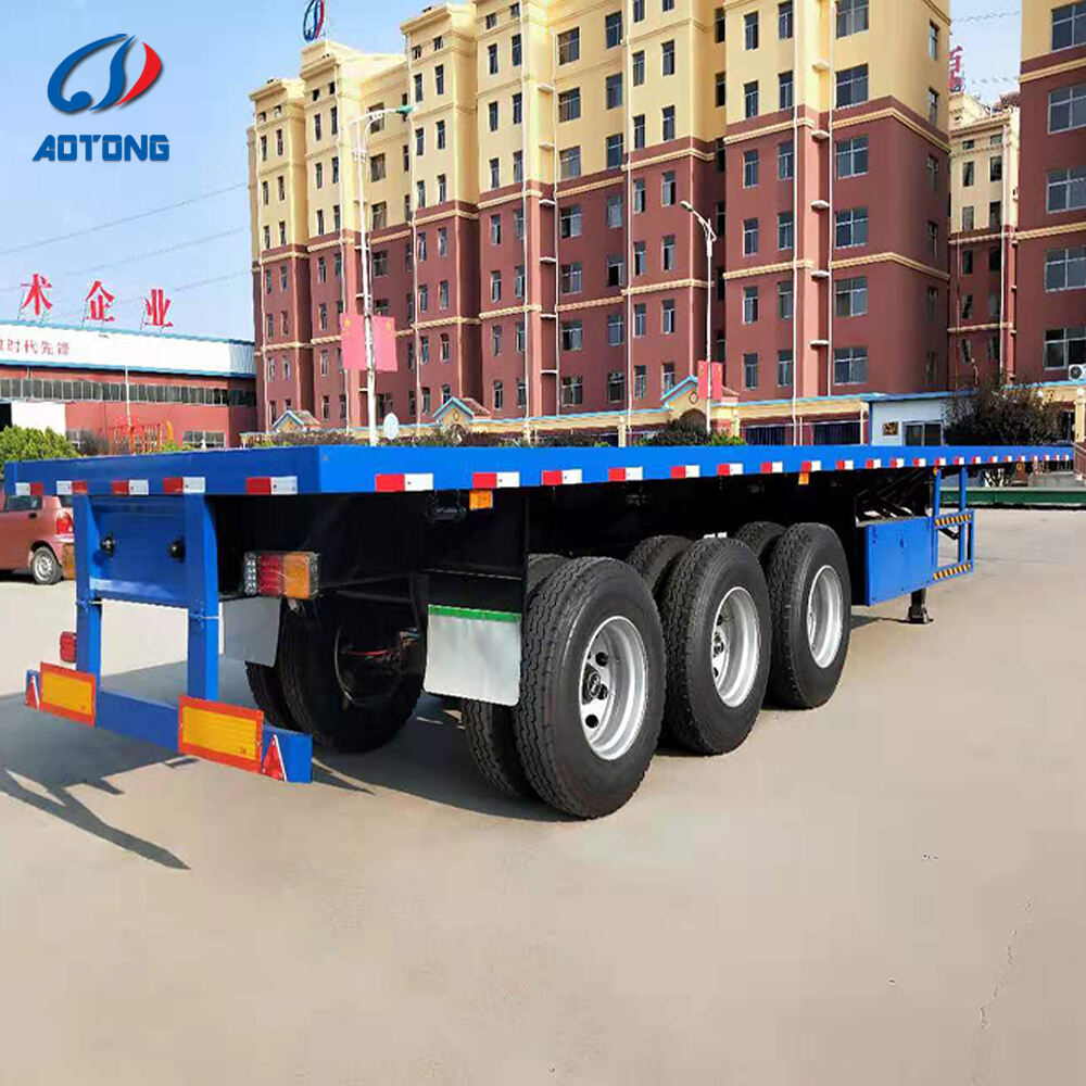 Premium Semi Flatbed Trailers for Diverse Applications