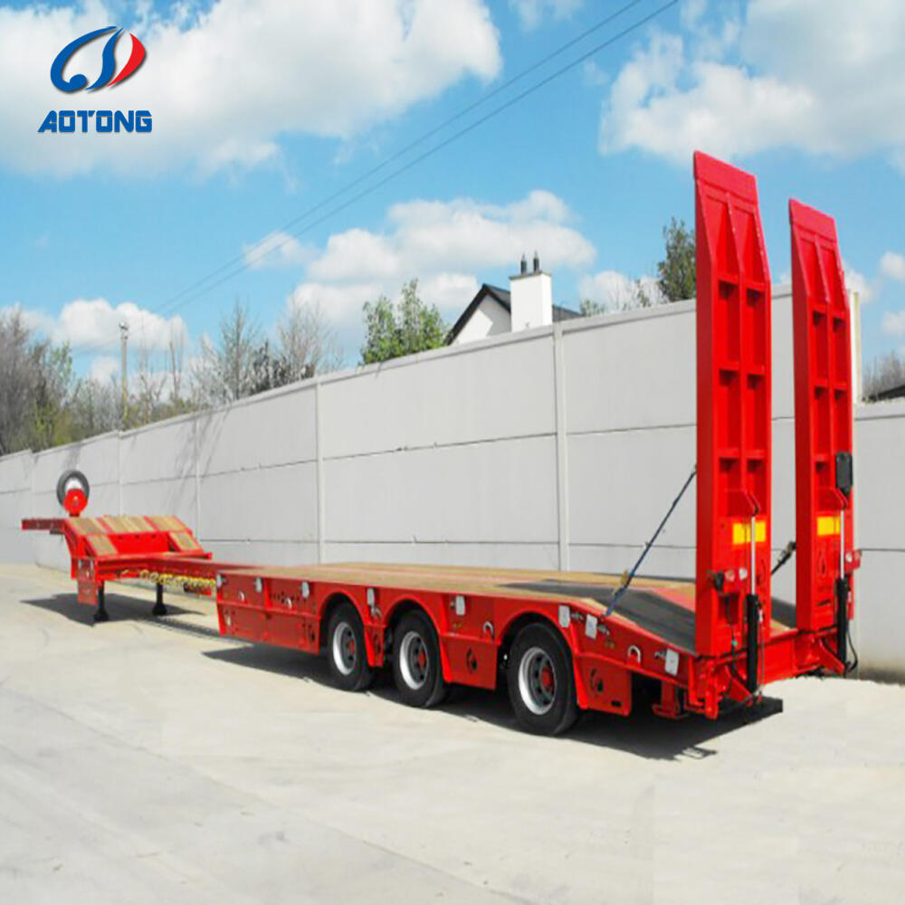 Extendable Lowbed Semi Trailer