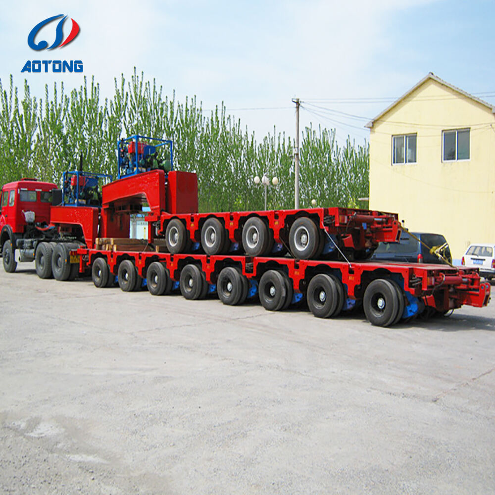 Modular Lowbed Truck Trailer