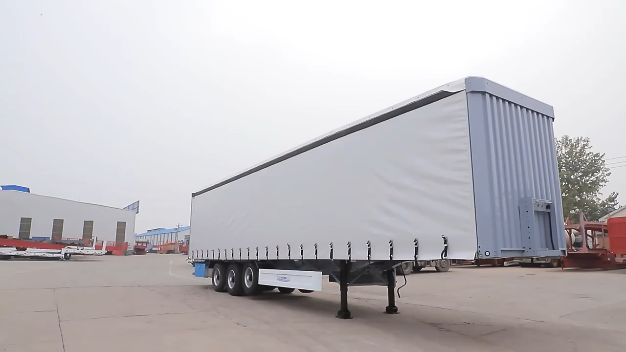 Curtain Side Semi Trailer
