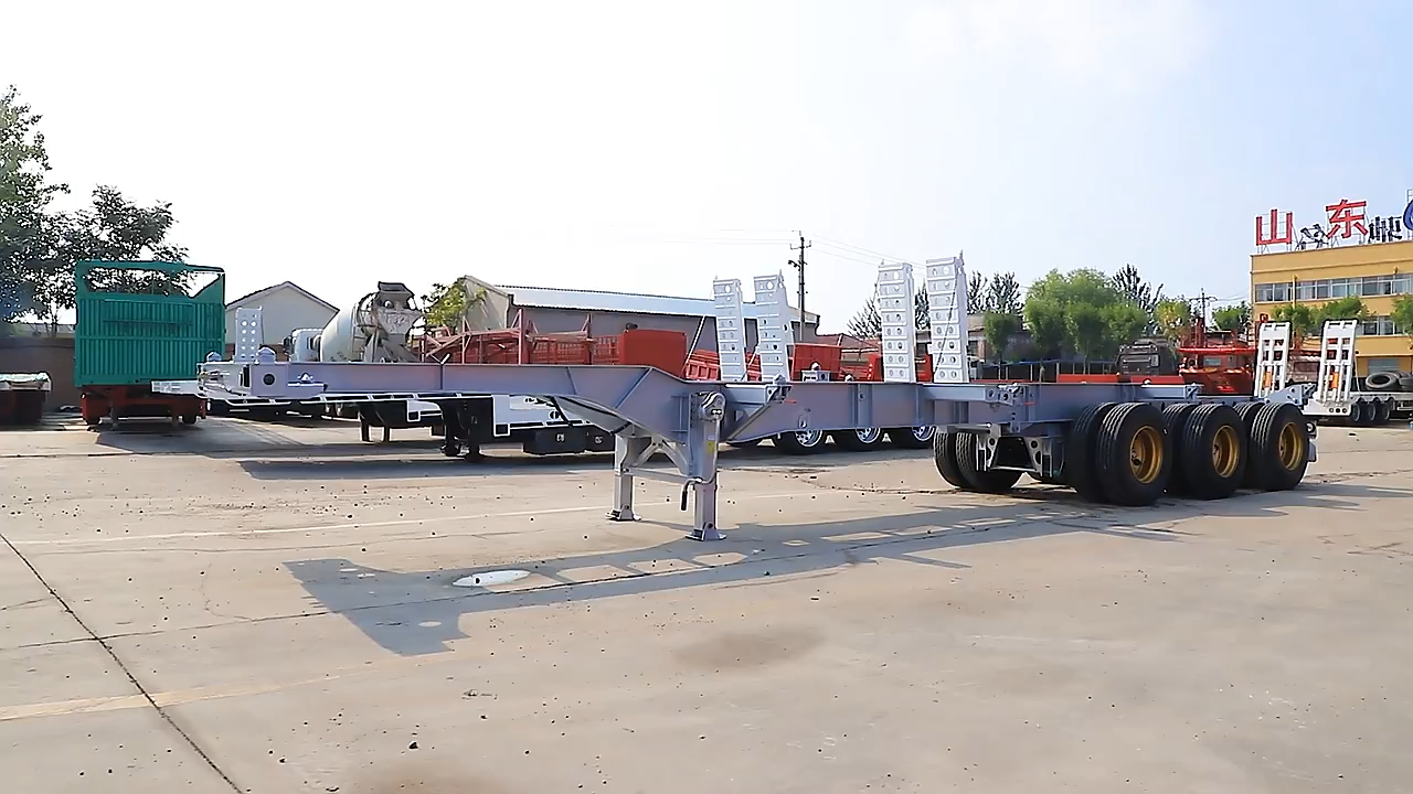 Skeleton Semi Trailer