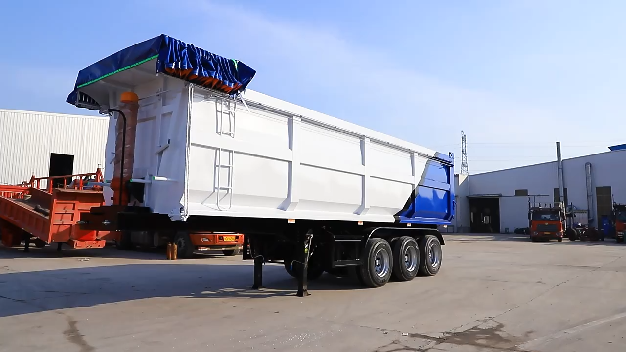 Dump_Tipping Semi Trailer