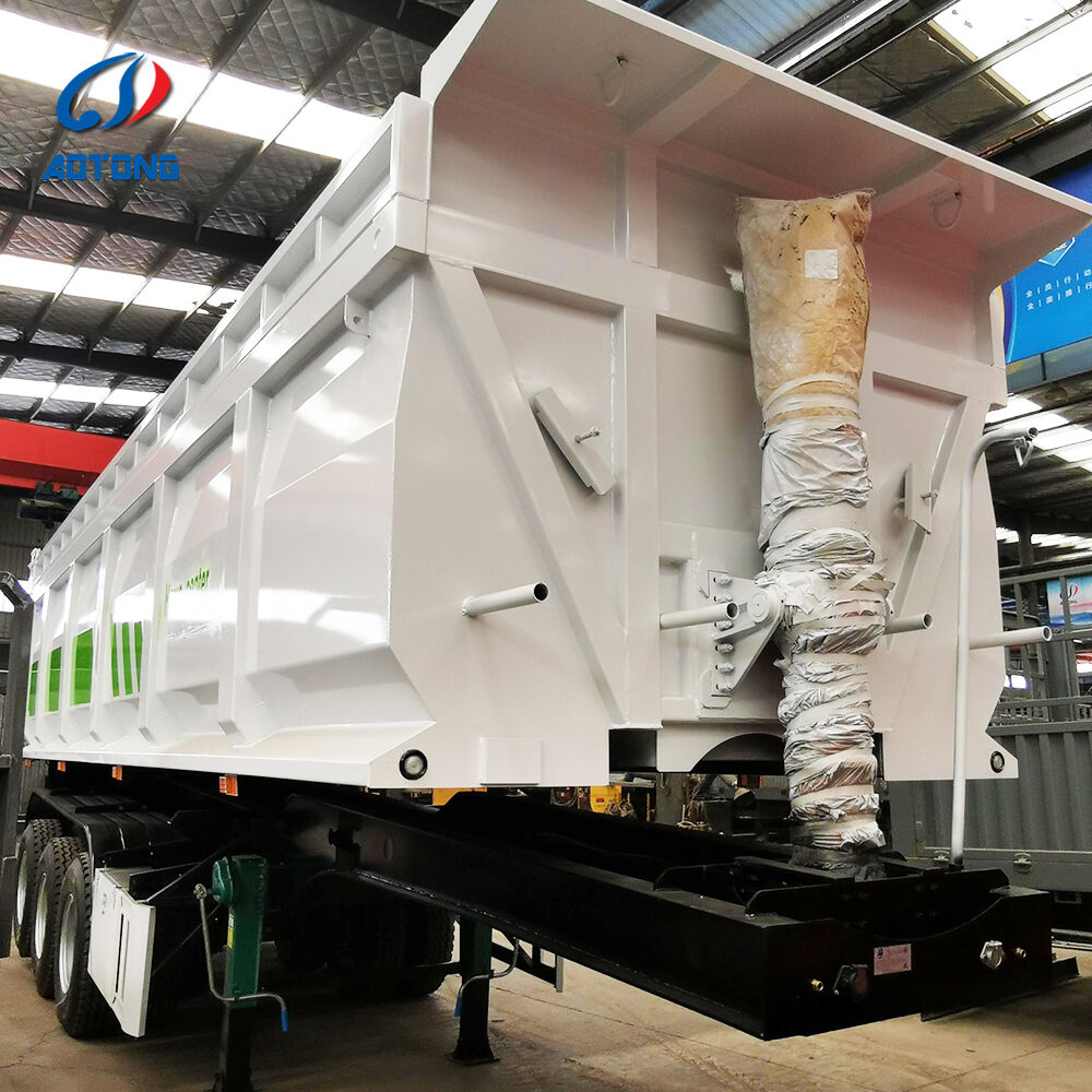 AOTONG Side Tipper Trailers for Efficient Material Handling