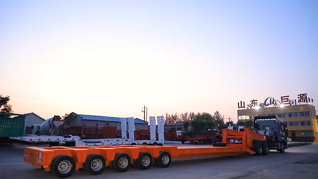 Line Axle Semi Trailer