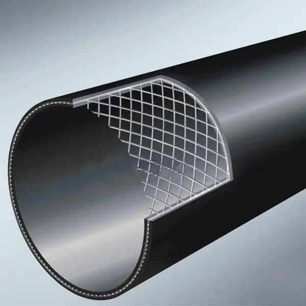 Stahldrahtverstärktes HDPE-Verbundrohr