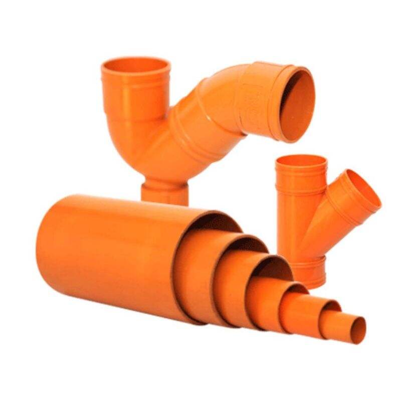 ORANGE UPVC SANITARY PIPE 