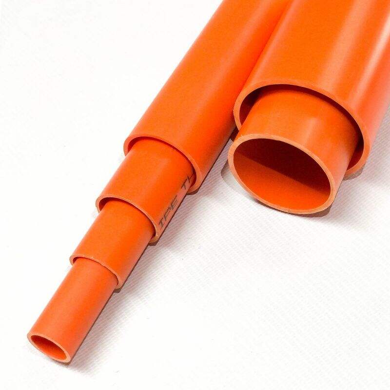 ORANGE UPVC ELECTRICAL CONDUIT