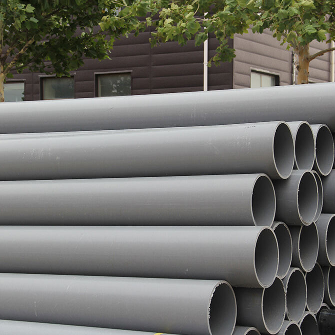 PVC-U pipe for water supply and drainage