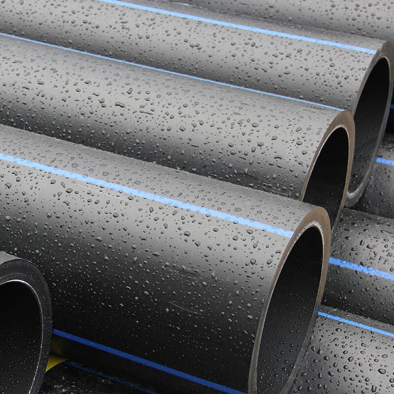 How do HDPE pipes enhance safety in water and gas transportation?