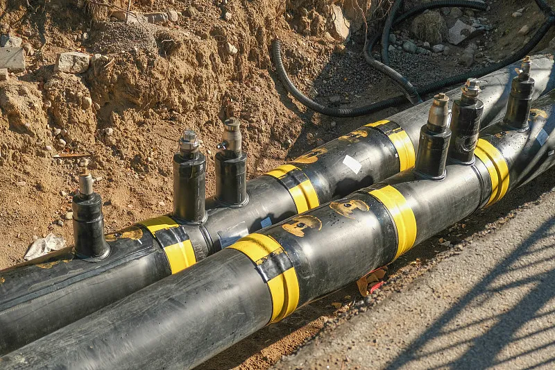 HDPE Pipes in a Water Reclamation Project