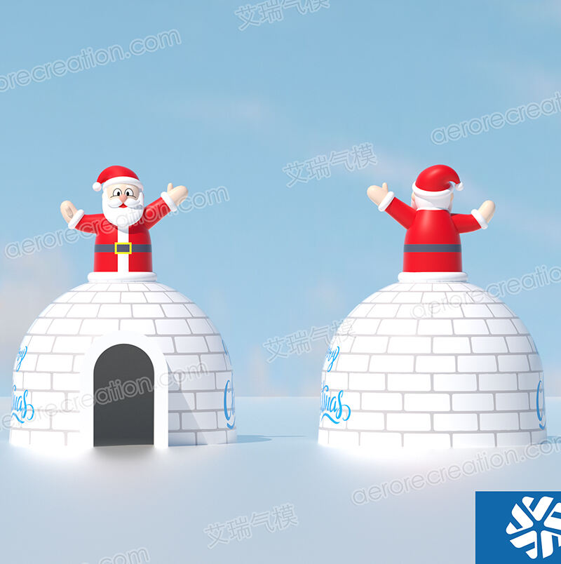 Giant Inflatable Christmas Igloo