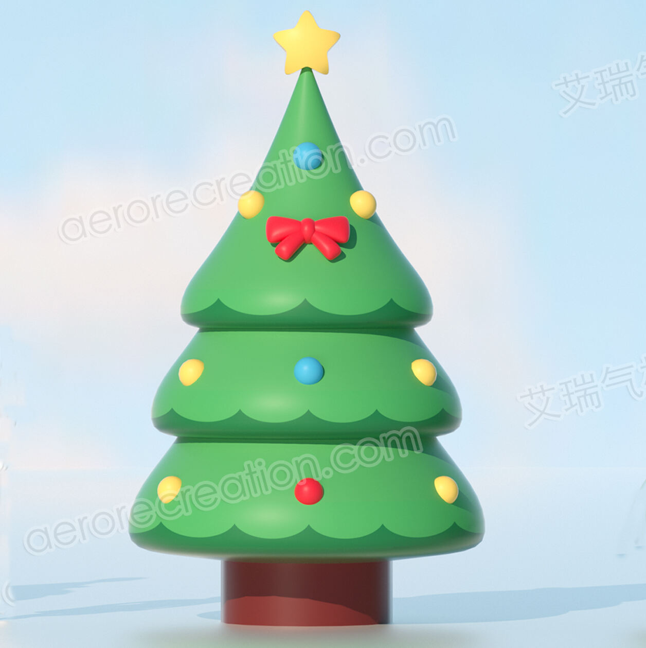 Party Decoration Inflatable Christmas Tree