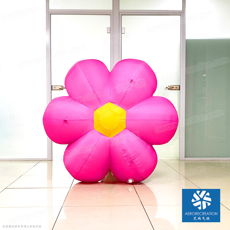 Inflatable Pink Flower Decoration