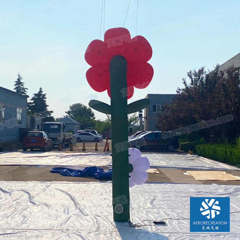 Inflatable Stand Flower Combination