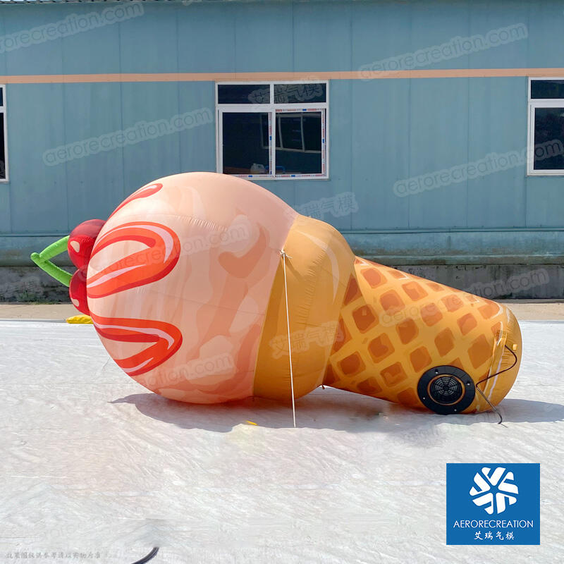 Giant Inflatable Lying Ice Cream