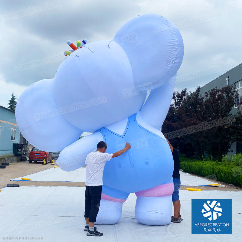 Inflatable Hanging Cartoon Elephant Character