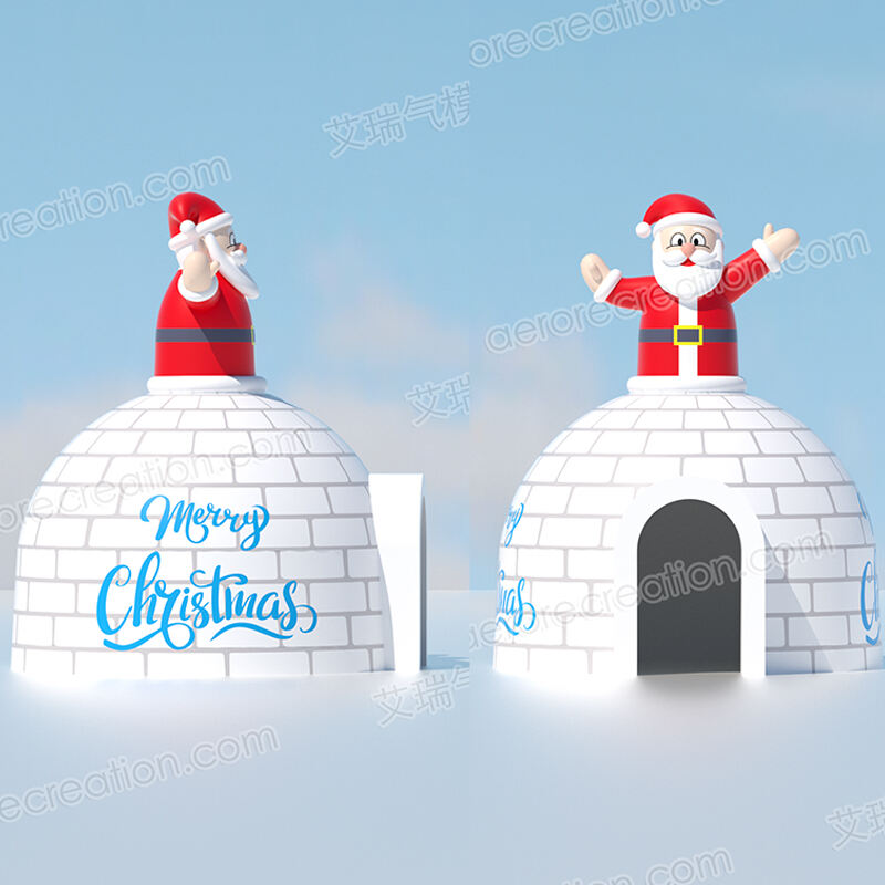 Giant Inflatable Christmas Igloo