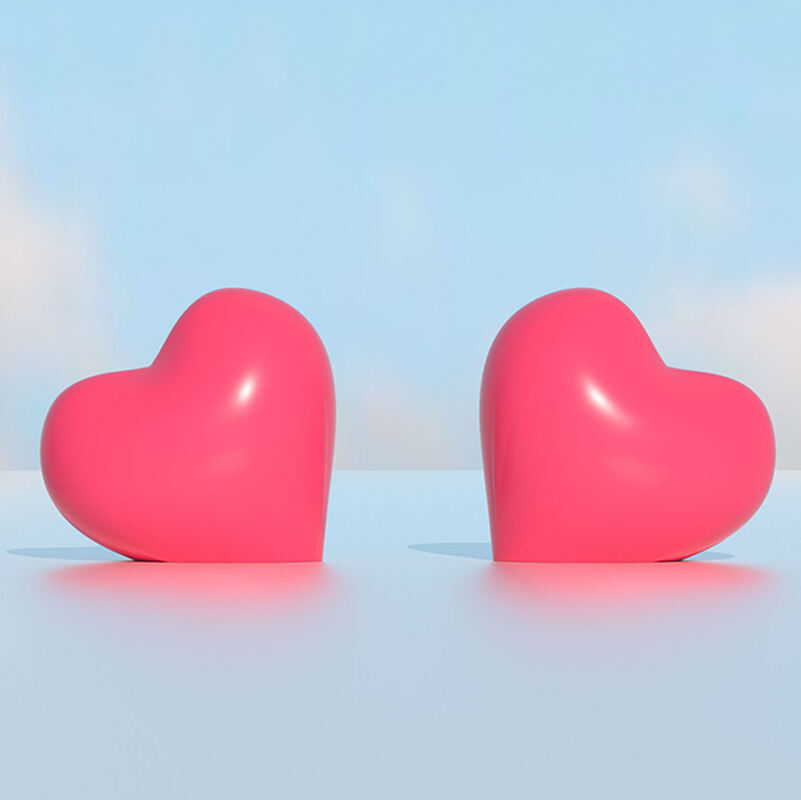 Inflatable Slant Heart Decoration