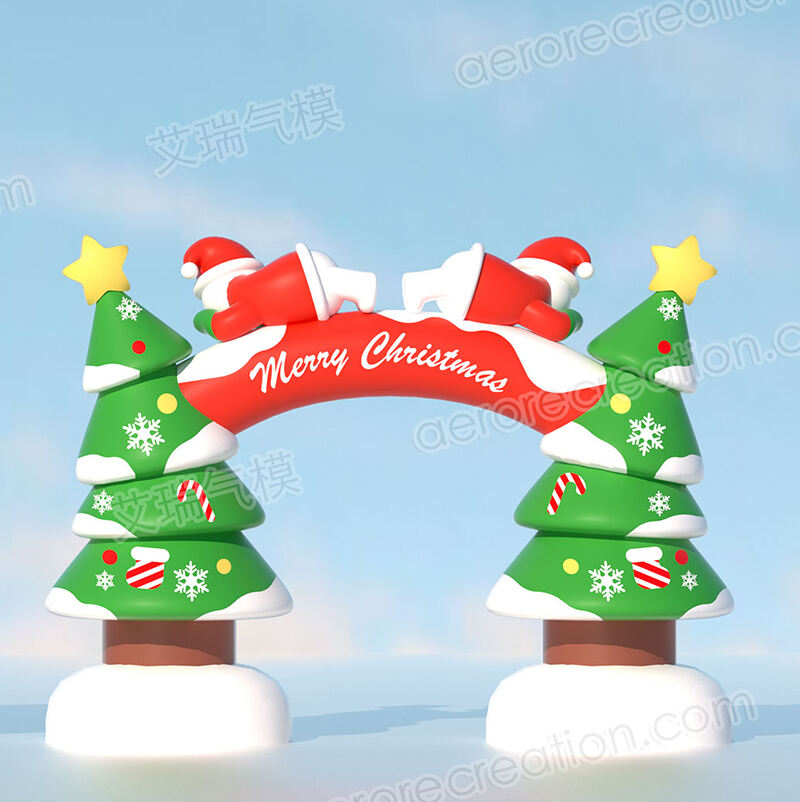 Inflatable Santa Arch