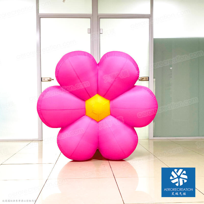 Inflatable Pink Flower Decoration