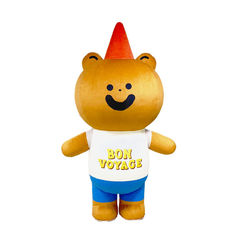 Inflatable Plush Bear Costume