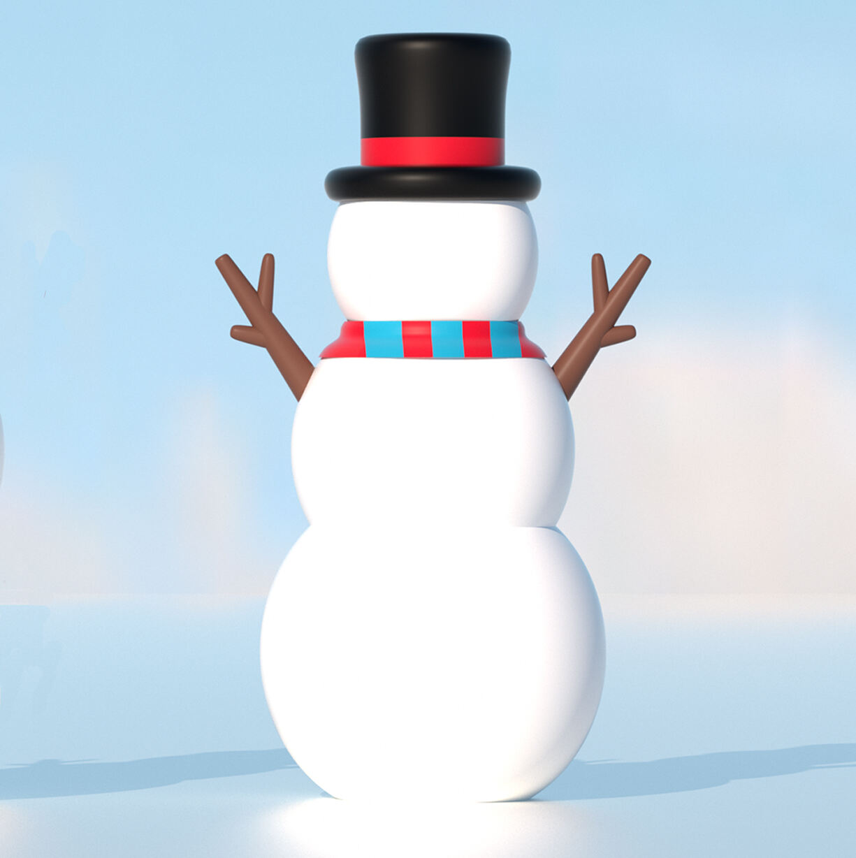 Party Large Inflatable Christmas Snowman