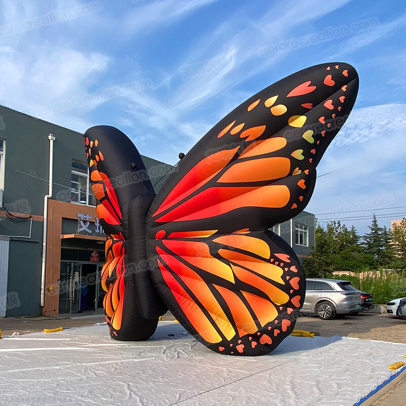 Mall Decoration Hanging Inflatable Butterfly