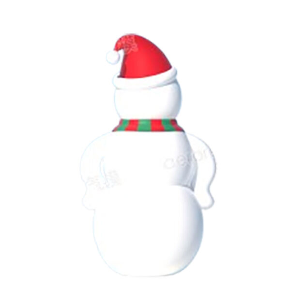 Inflatable Christmas Mad Snowman 